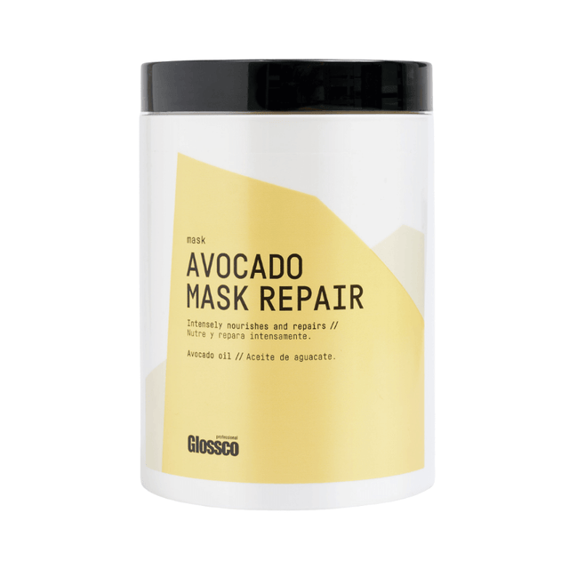 Glossco - Mascarilla Avocado - Cabello Seco Y Estropeado - 1000ml - Cosmetics Afro Latino