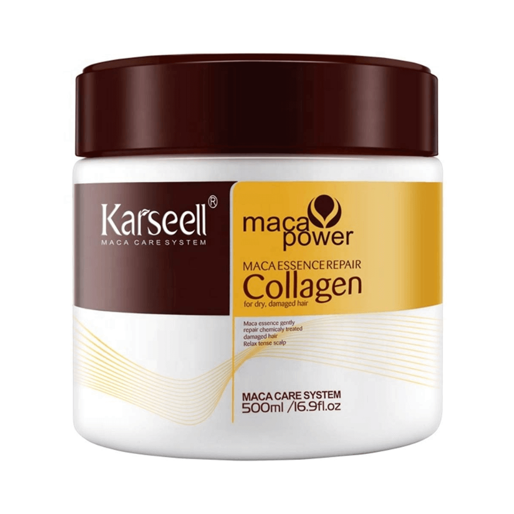 Karseell - Maca Essence Repair - Mascarilla Reconstructora Colágeno Activo - 500 Ml - Cosmetics Afro Latino