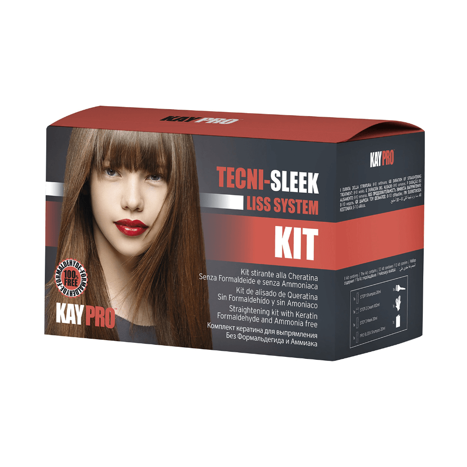 KayPro - Tecni-sleek Liss System - Kit - Alisado Definitivo Sin Formaldehidos - 160 Ml - Cosmetics Afro Latino