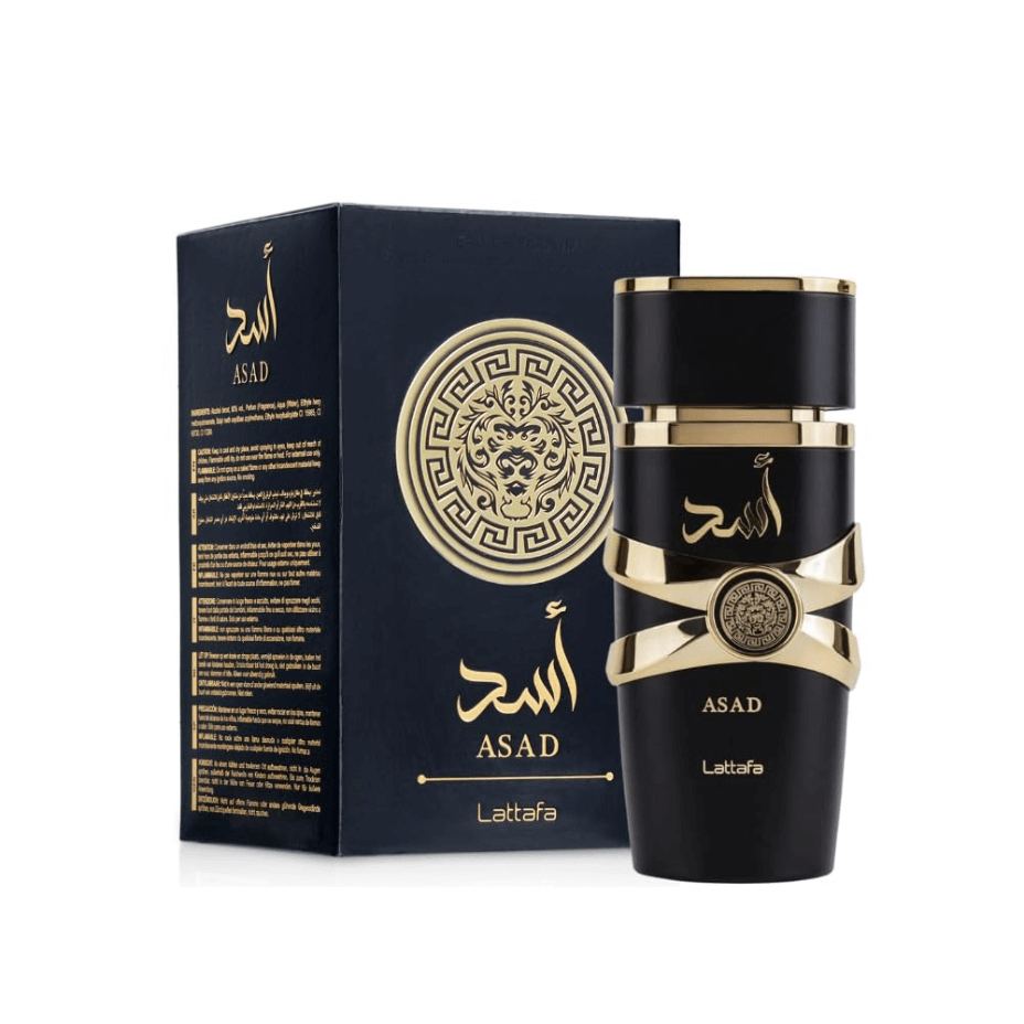 Lattafa Asad Perfume Unisex 100 ml Amaderado y Especiado - Cosmetics Afro Latino