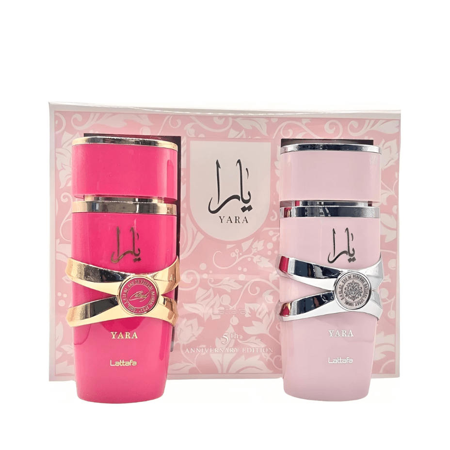 Lattafa Yara + Yara Candy Perfume Set Mujer 2x100 ml EDP Unisex - Cosmetics Afro Latino