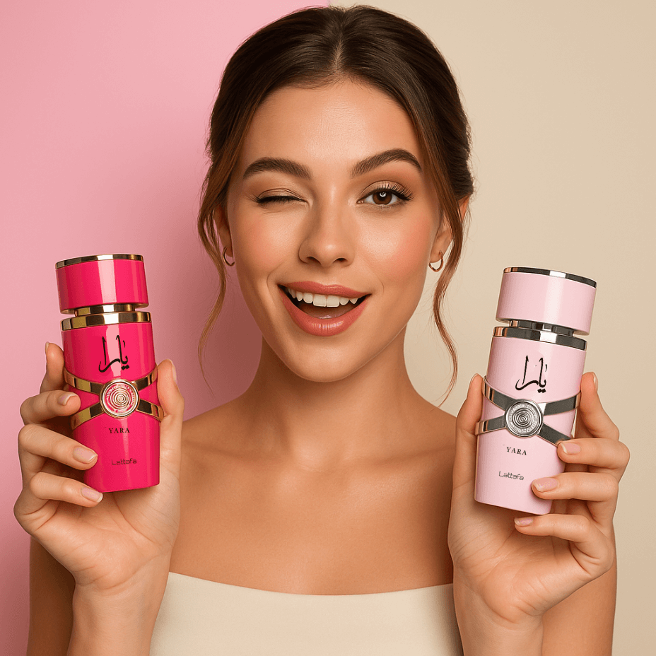 Lattafa Yara + Yara Candy Perfume Set Mujer 2x100 ml EDP Unisex - Cosmetics Afro Latino