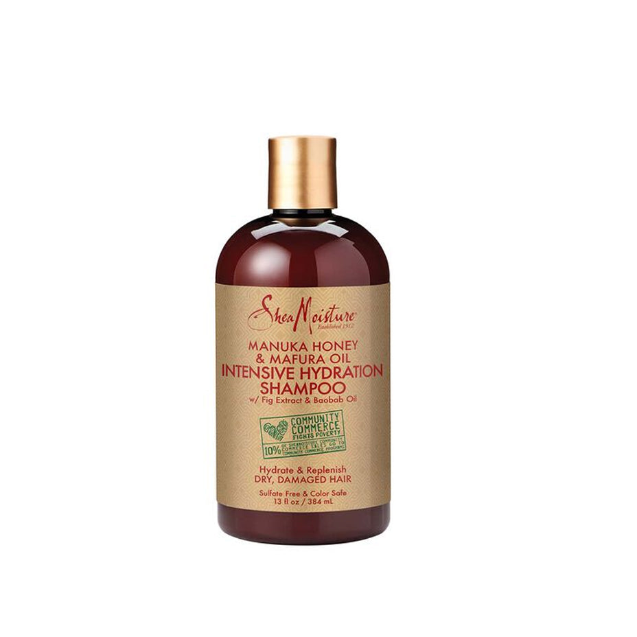 Shea Moisture - Manuka Honey & Mafura Oil - Champú Hidratación Intensiva - 384ml - Cosmetics Afro Latino