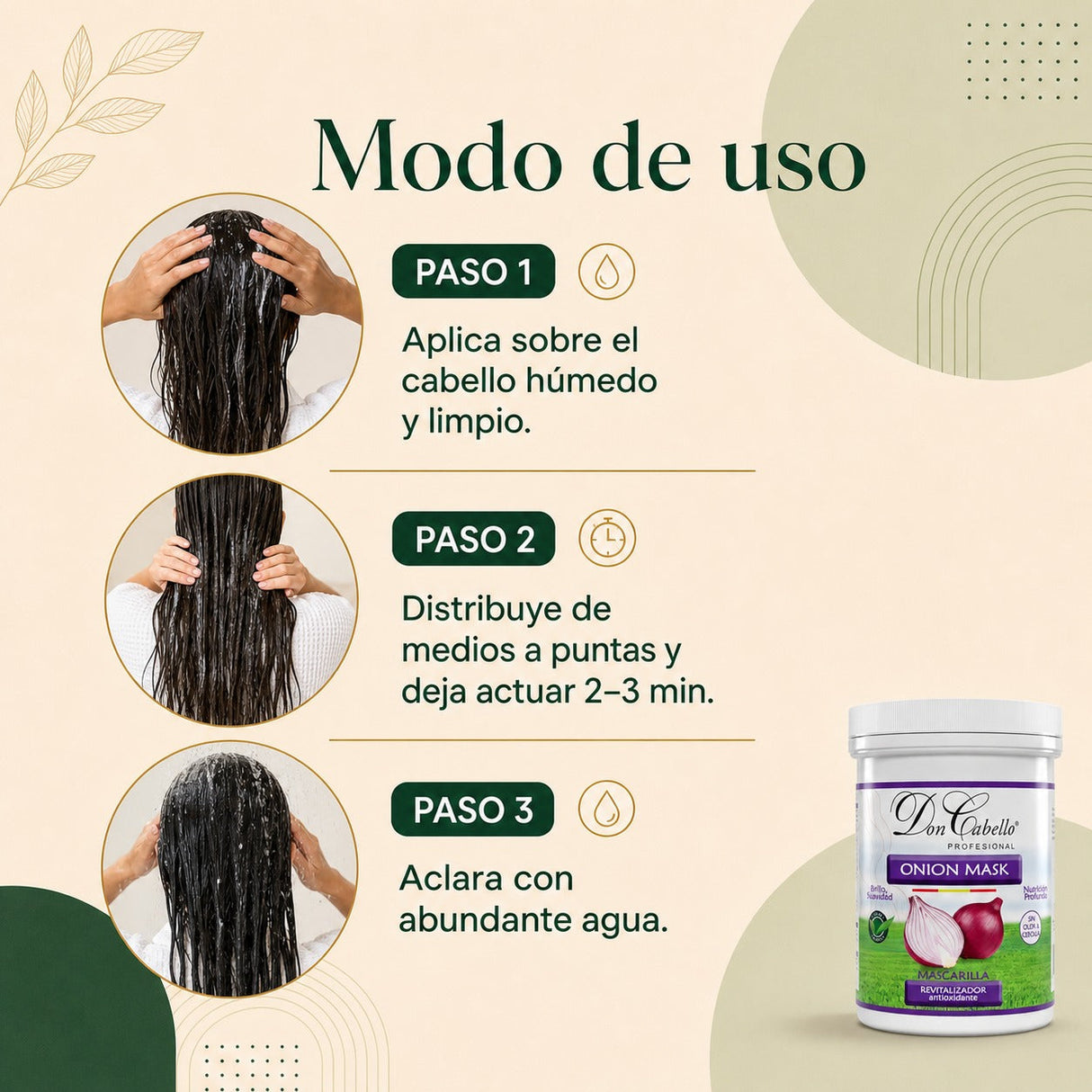 Don Cabello - Onion Hair Mask