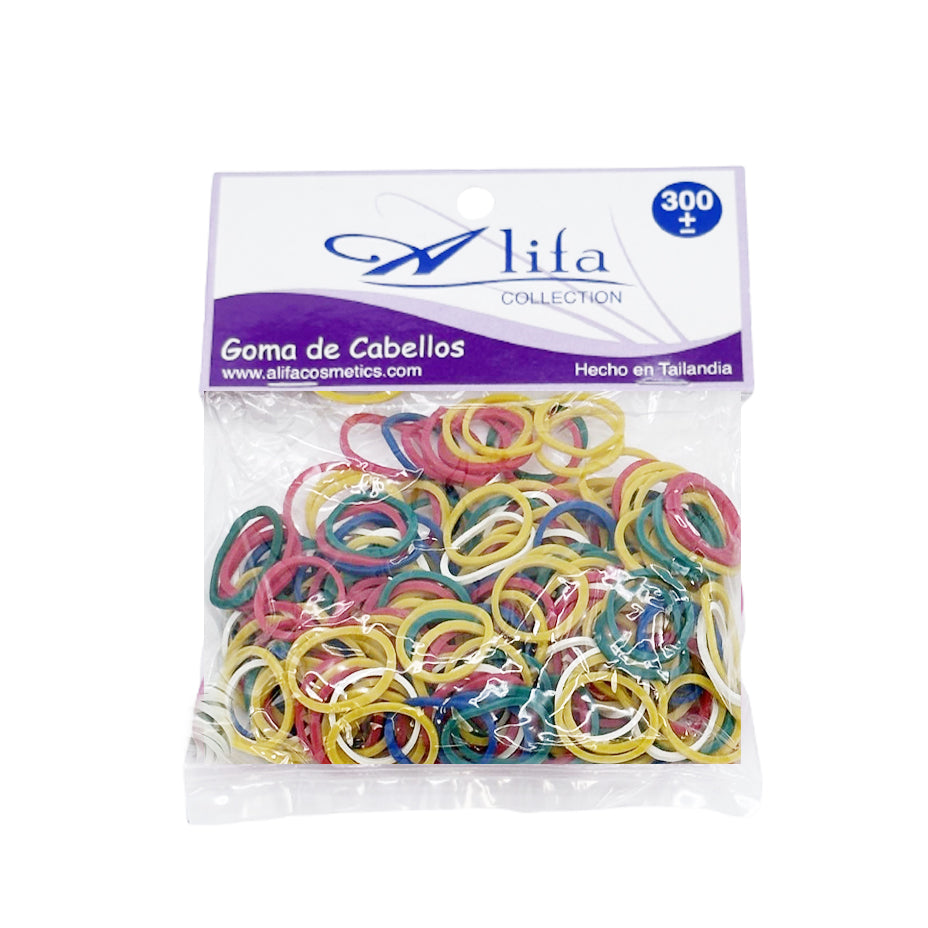 Bandas De Goma Elásticas Para Cabello Poni Trenzas Mix Color - Cosmetics Afro Latino