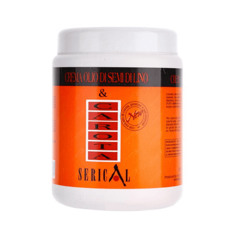 Mascarilla Cremosa para el Cabello con Zanahoria y Semillas de Lino – Pettenon Serical 1000 ml - Cosmetics Afro Latino