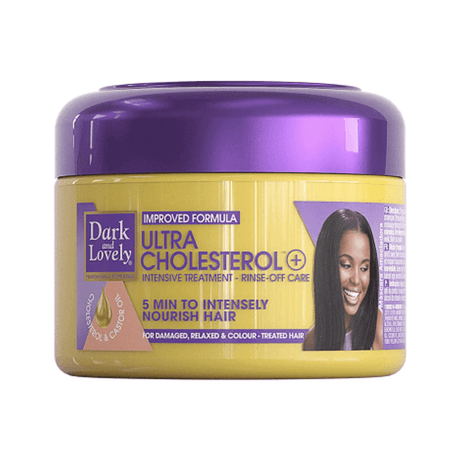 Mascarilla Ultra Cholesterol Plus Intensive Treatment - Dark and Lovely - 250 ML - Cosmetics Afro Latino