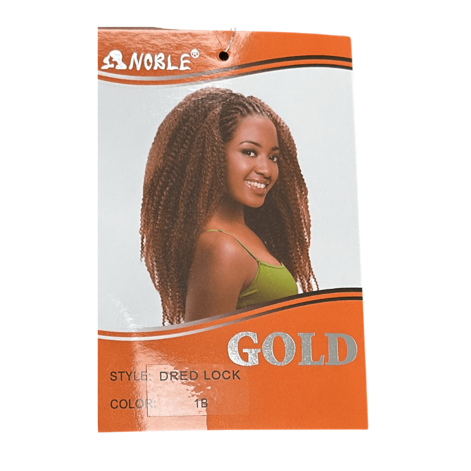 Noble Gold - Pony - Dred Lock - 8 " - Cosmetics Afro Latino