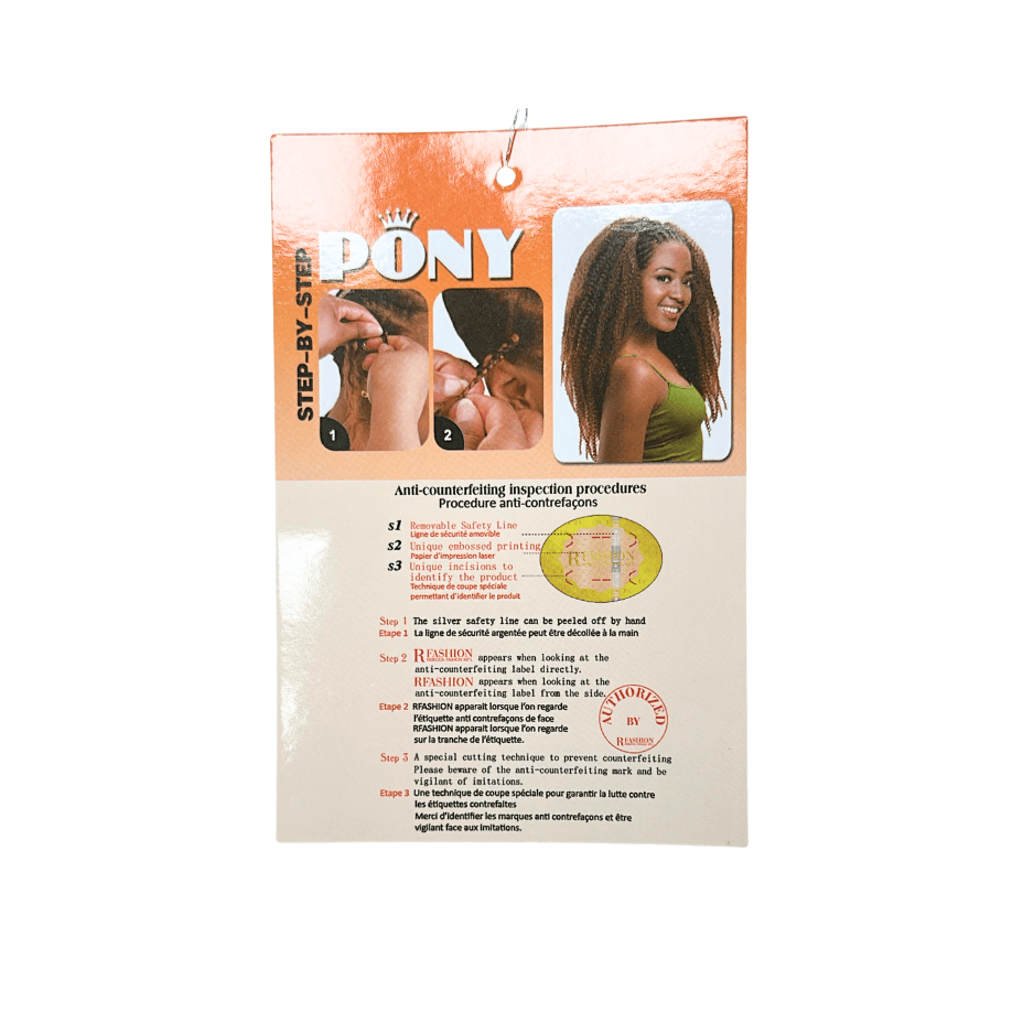 Noble Gold - Pony - Dred Lock - 8 " - Cosmetics Afro Latino