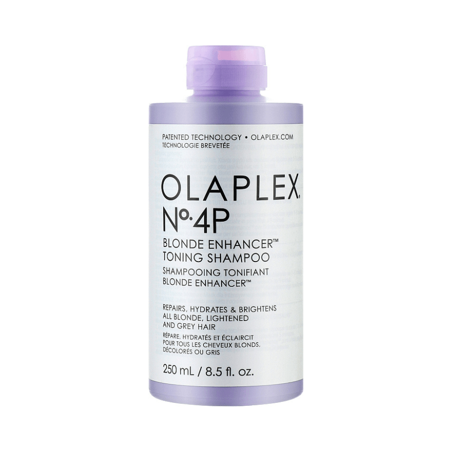 Olaplex - Champú N°4p Blond Enhancer Toning Shampoo - 250 Ml - Cosmetics Afro Latino