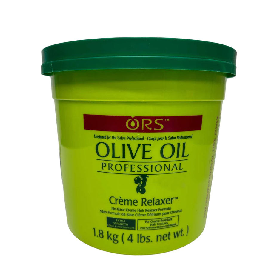 Ors - Olive Oil - Creme Relaxer - Extra Strength - 1.8 kg - 4 lb - Cosmetics Afro Latino