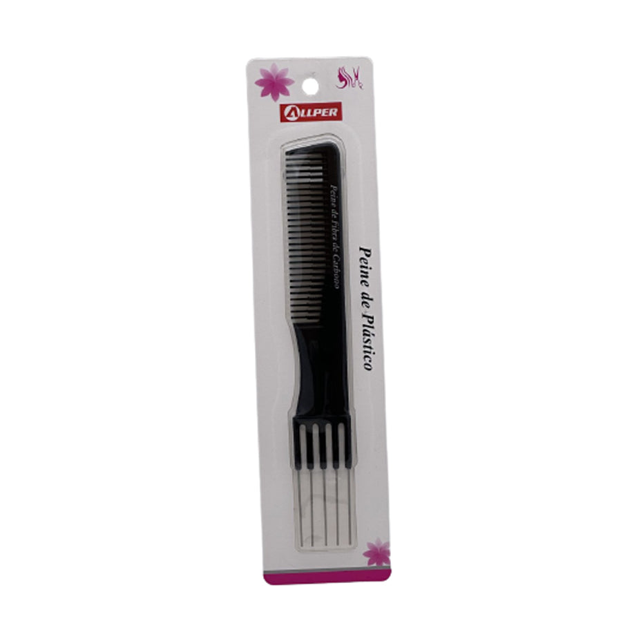 Peine De Cinco Puntas De Metal De 7,5 Pulgadas - Cosmetics Afro Latino