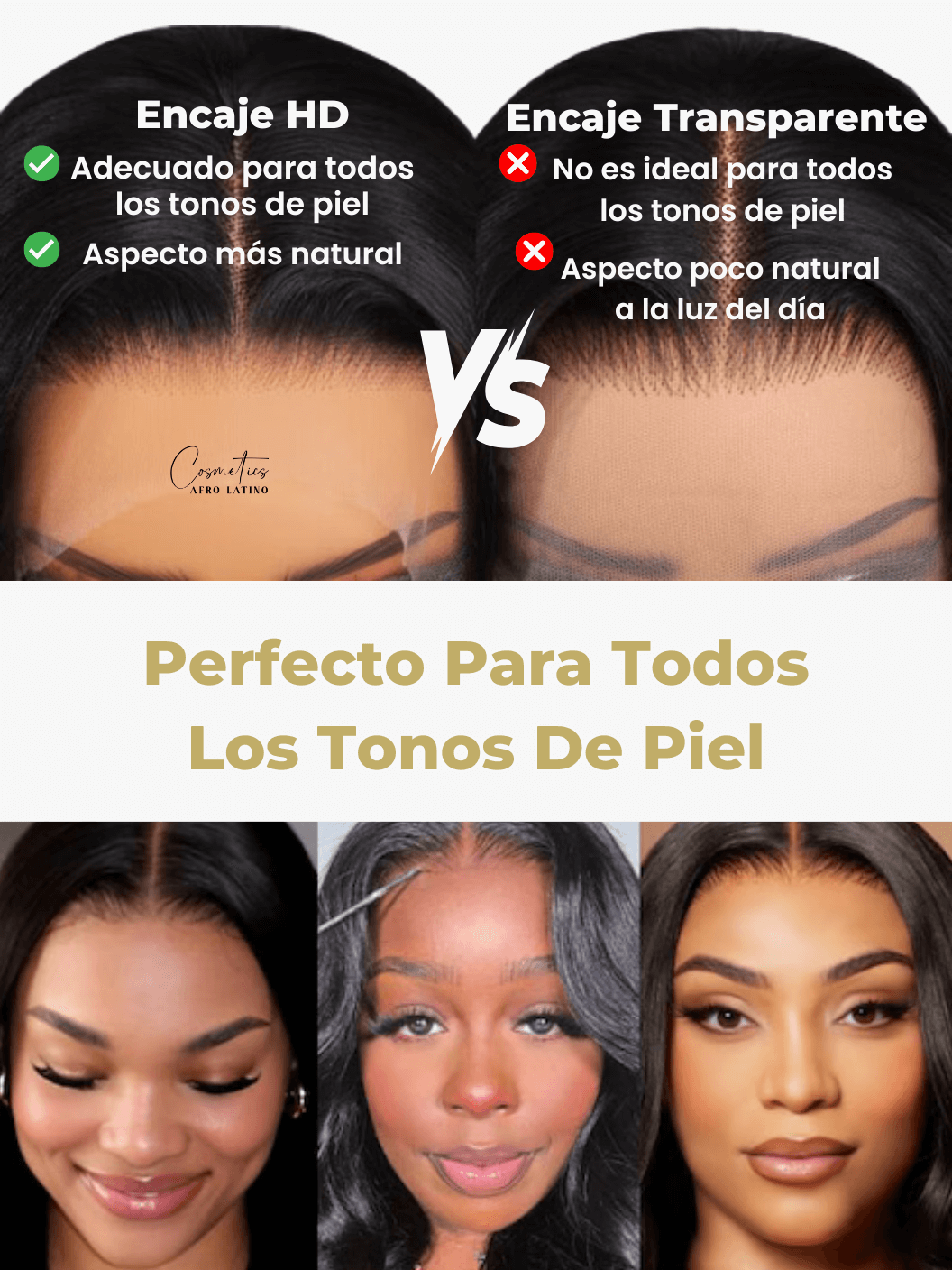 Peluca de Cabello Virgen Rizos Profundos 28” – HD Lace Frontal, Pre-Estilizada, Sin Pegamento, Densidad 200%+, Natural - Cosmetics Afro Latino