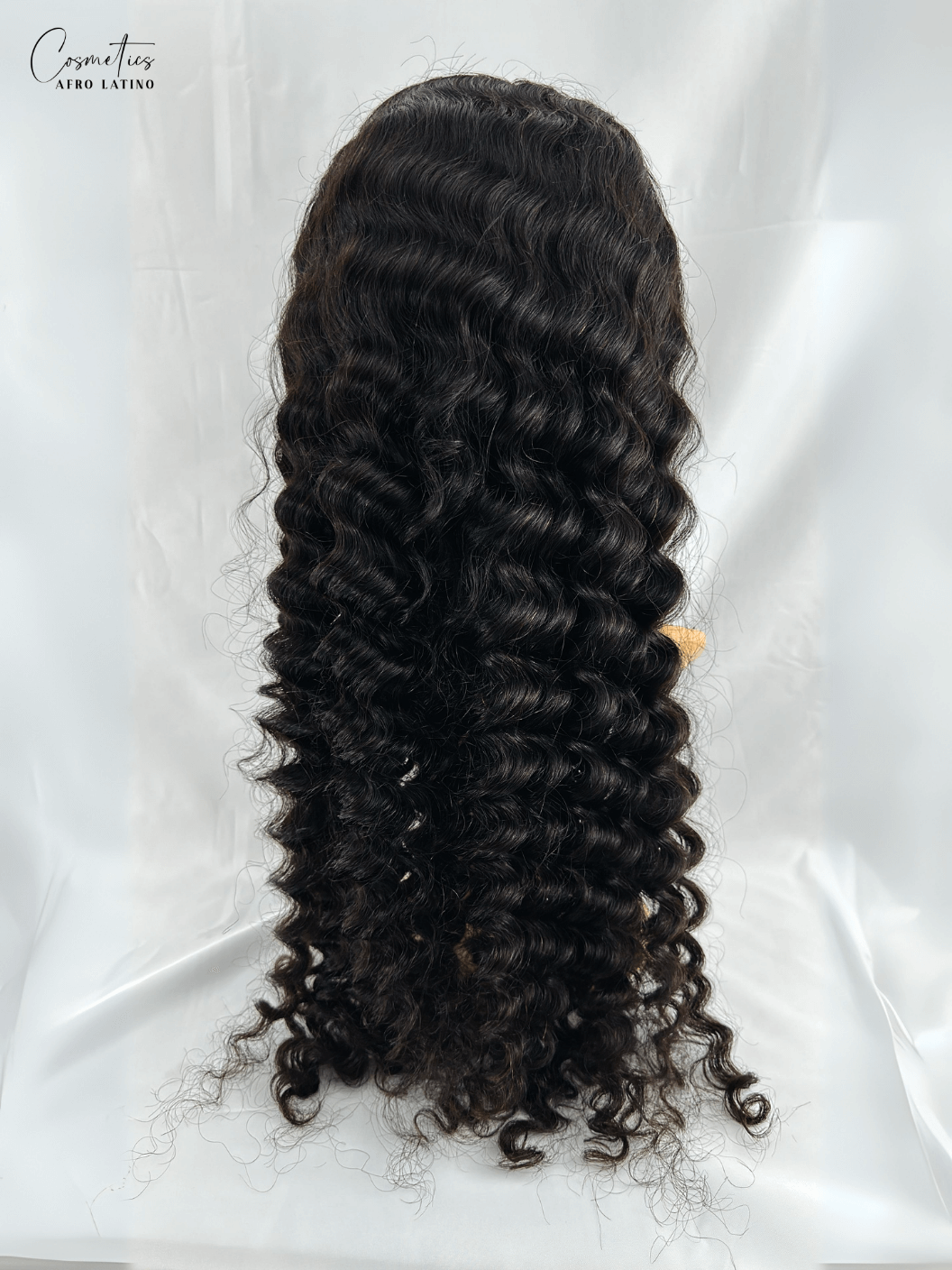 Peluca de Cabello Virgen Rizos Profundos 28” – HD Lace Frontal, Pre-Estilizada, Sin Pegamento, Densidad 200%+, Natural - Cosmetics Afro Latino