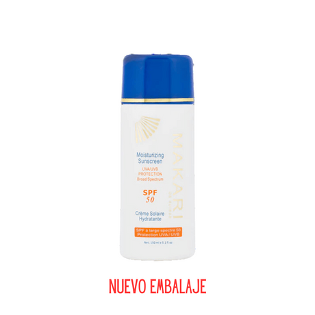 Makari - Protector Solar Hidratante Fps 50 - 150 Ml - Cosmetics Afro Latino