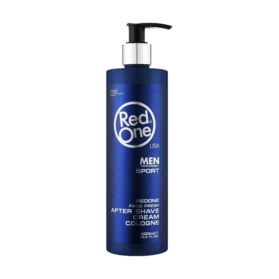 RedOne - Men After Shave Crema Cologne Sport - 400 Ml - Cosmetics Afro Latino