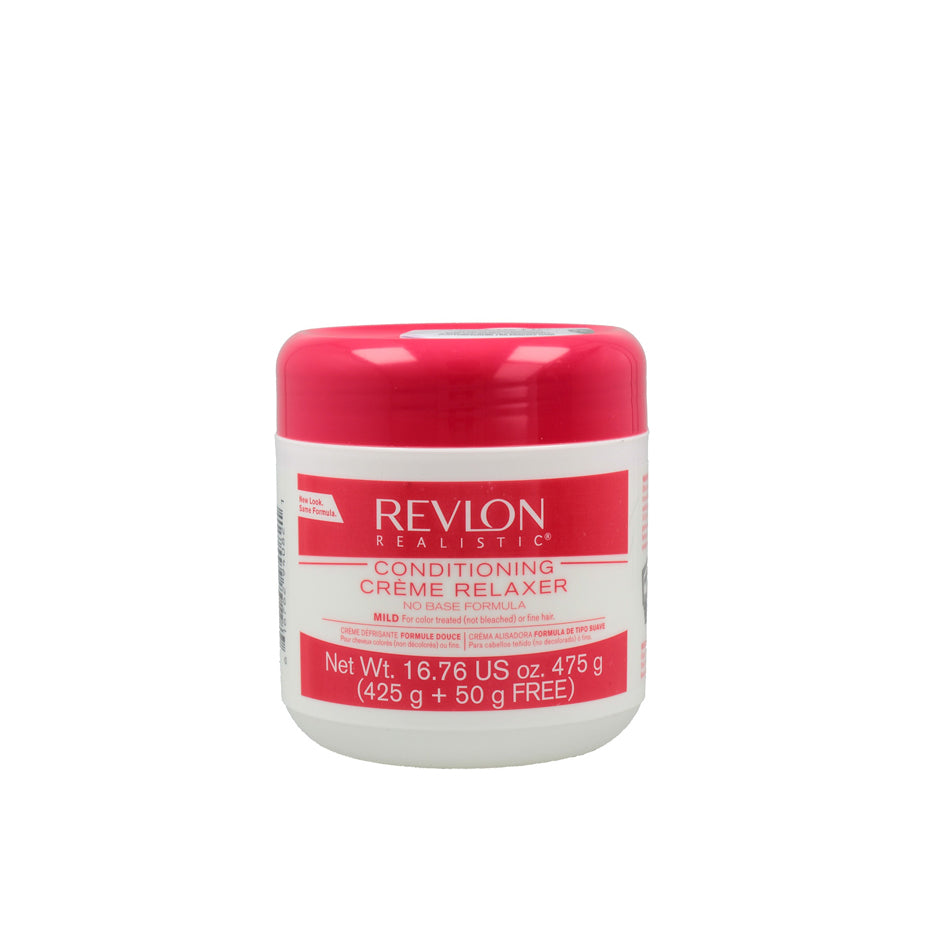 Revlon - Realistic Conditioning Cream Relaxer No Base - Mild - 425gm - Cosmetics Afro Latino