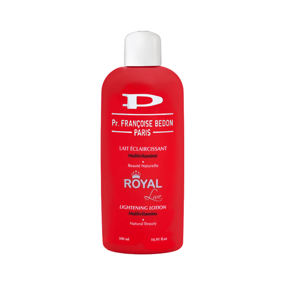 Royal Lightening Lotion - Multivitamins Natural Beauty - Pr. Francoise Bedon - 500 Ml - Cosmetics Afro Latino