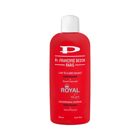 Royal Lightening Lotion - Multivitamins Natural Beauty - Pr. Francoise Bedon - 500 Ml - Cosmetics Afro Latino