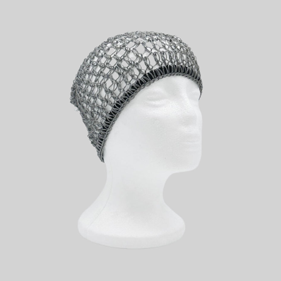 GORRO Calado  Para Tubi (Plata+Marrón) - Cosmetics Afro Latino