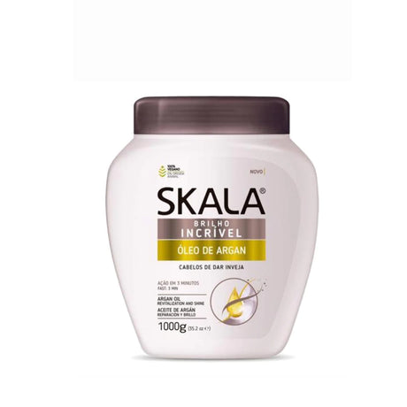 Skala - Crema Acondicionadora Oleo Argan - 1000ml - Cosmetics Afro Latino