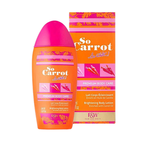Locion - So Carrot So White Permium Body Care - Fair & White - 500ml - Cosmetics Afro Latino