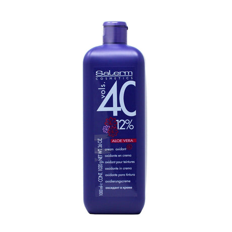 Salerm - Aloe Vera Cream Oxidant - 40volume 12% - 1000 Ml - Cosmetics Afro Latino