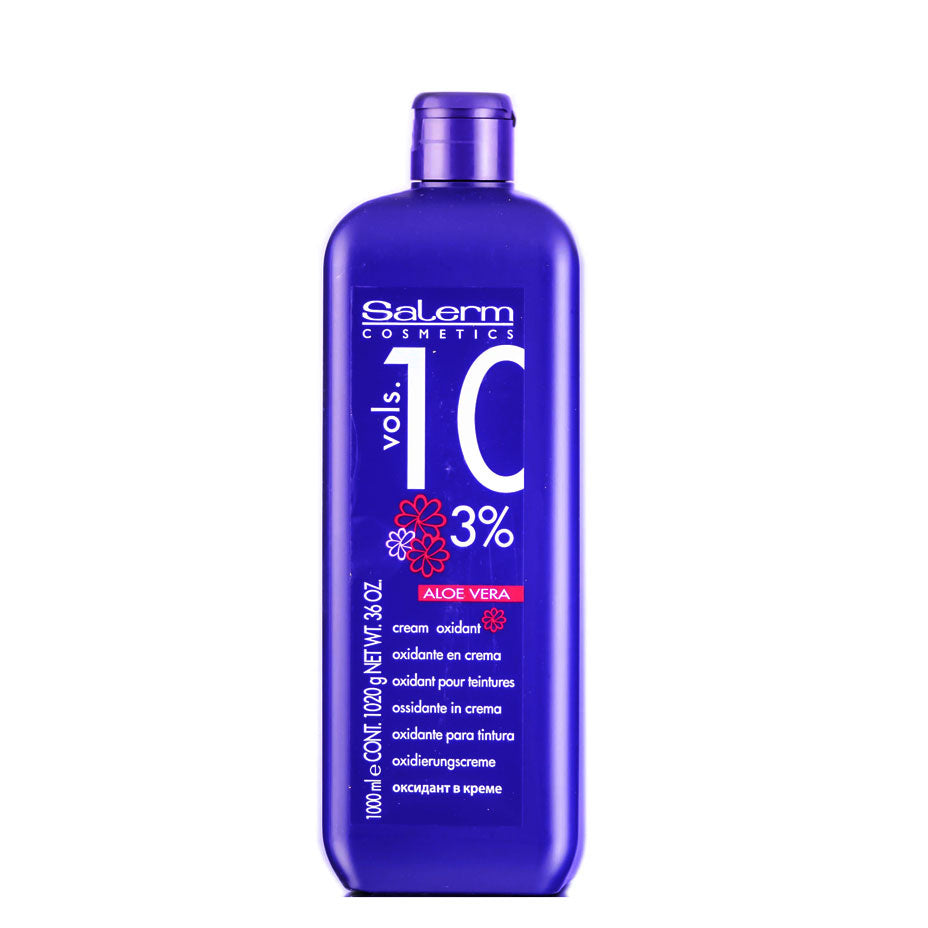 Salerm - Aloe Vera Cream Oxidant - 10vol 3% - 1000 Ml - Cosmetics Afro Latino