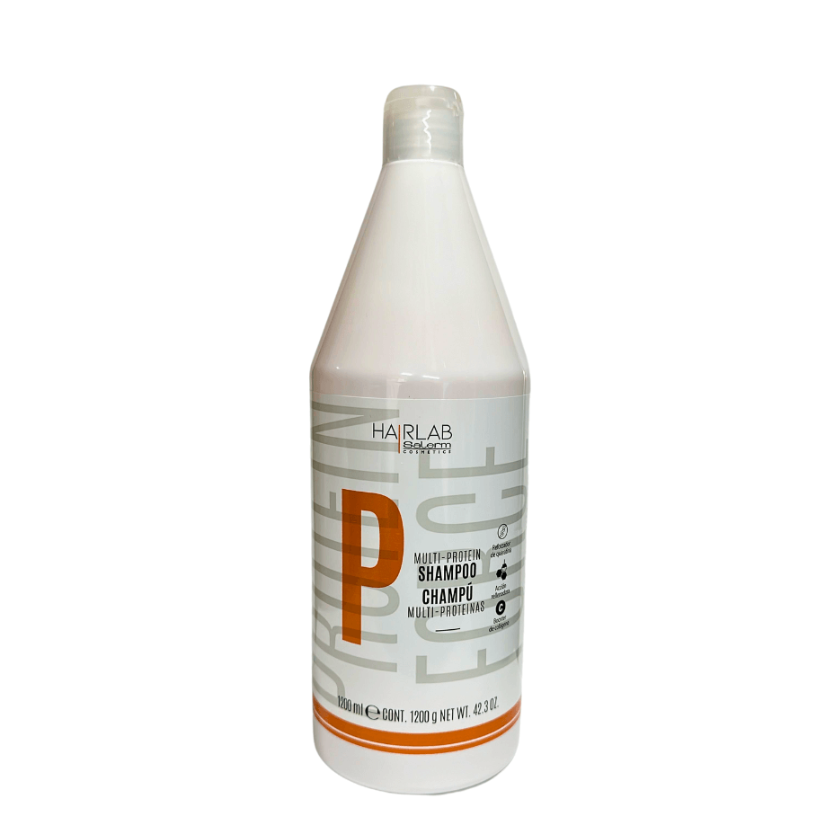 Salerm - Hair Lab Multi-Protein Champú Fortalecedor - 1200 Ml - Cosmetics Afro Latino
