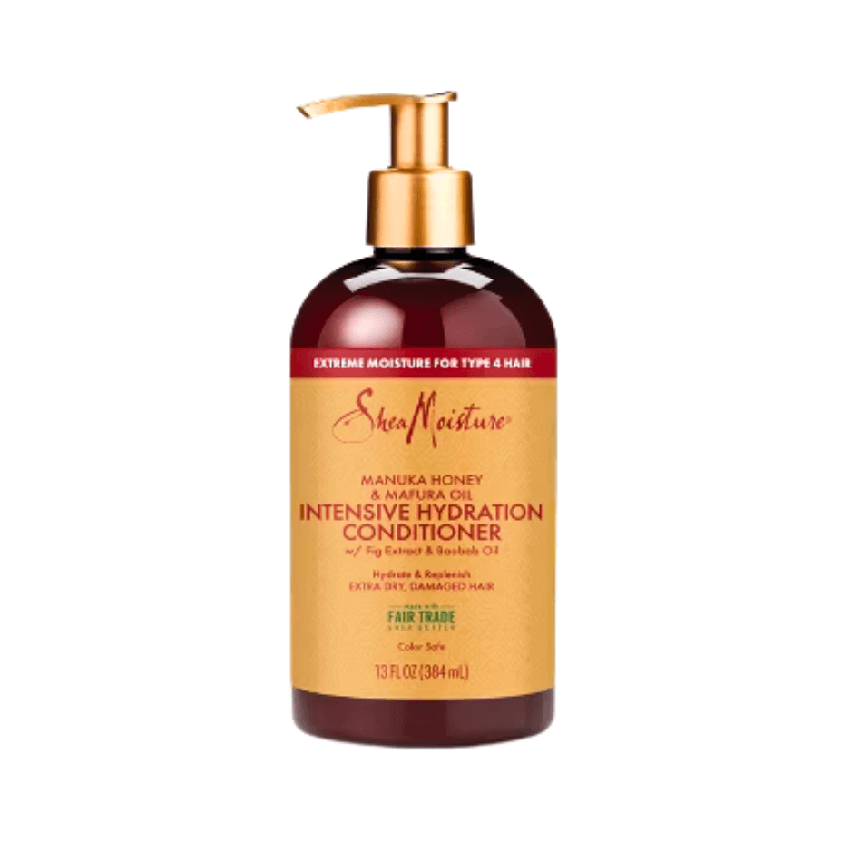 SheaMoisture Acondicionador Hidratación Intensiva con Miel de Manuka y Aceite de Mafura – 384 ml - Cosmetics Afro Latino