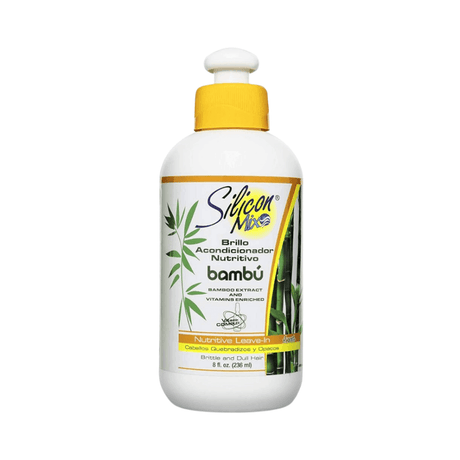 Silicon Mix - Bamboo Extract Nutritive Leave in Treatment - 236 Ml - Cosmetics Afro Latino