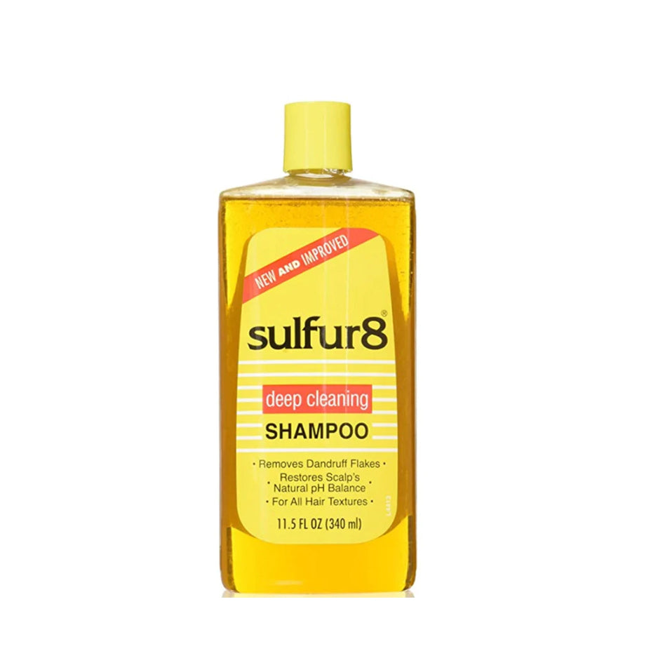 Sulfur8 - Deep Cleaning - Shampoo - 340ml - Cosmetics Afro Latino