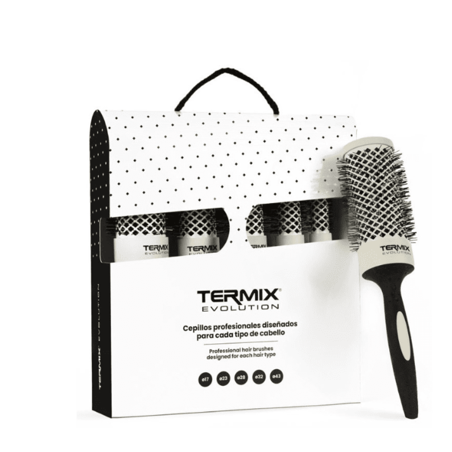 Termix - Pack 5 Cepillos Evolution Soft ( Para Cabello Fino) - Cosmetics Afro Latino