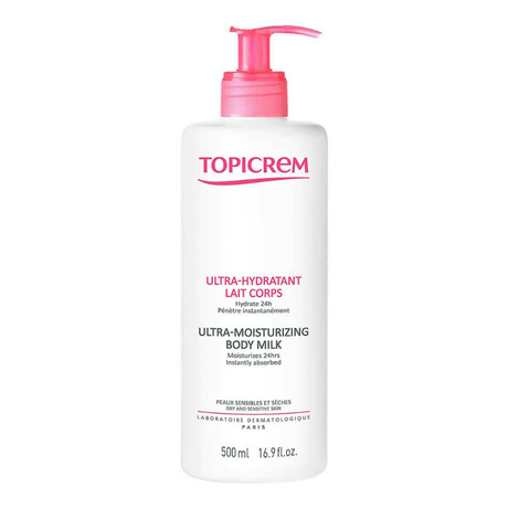 Topicrem - Loción Corporal Ultra Hidratante - 500 Ml - Cosmetics Afro Latino