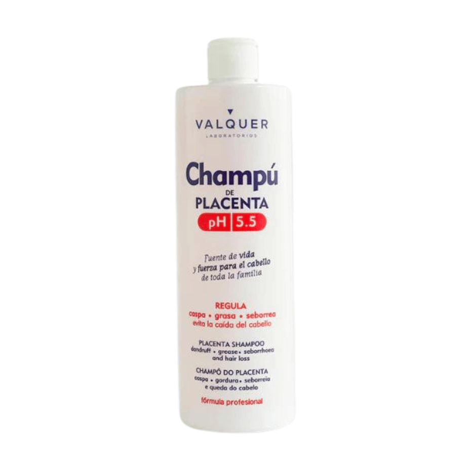 Valquer - Champú Placenta - 500 Ml - Cosmetics Afro Latino