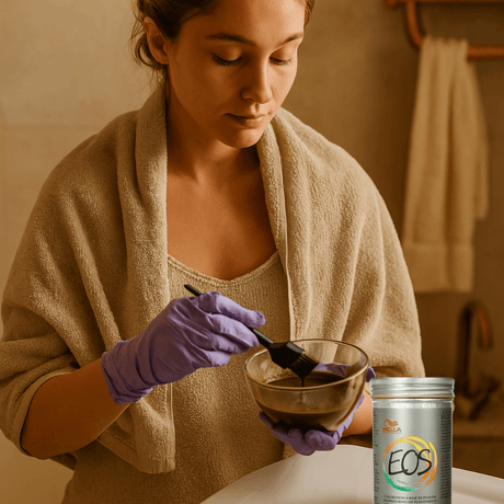 Wella eos tinte vegetal nutmeg cobertura suave 120g - Cosmetics Afro Latino