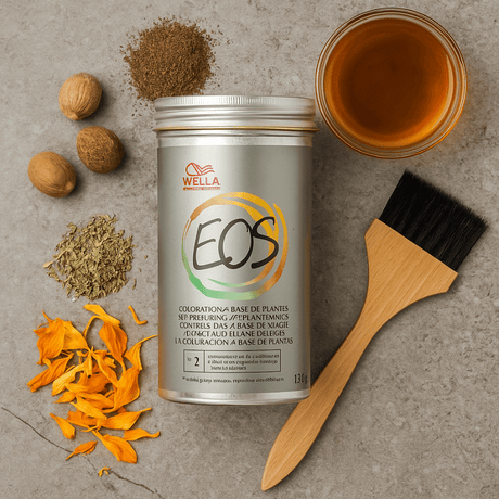 Wella eos tinte vegetal nutmeg cobertura suave 120g - Cosmetics Afro Latino