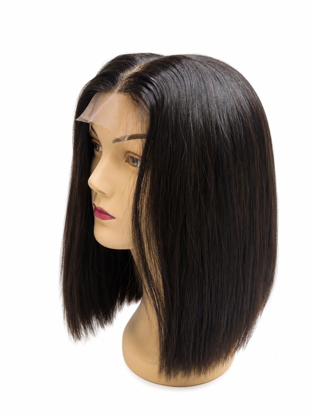 PELUCA BOBO LISO 12 " CASTAÑAS OSCURO