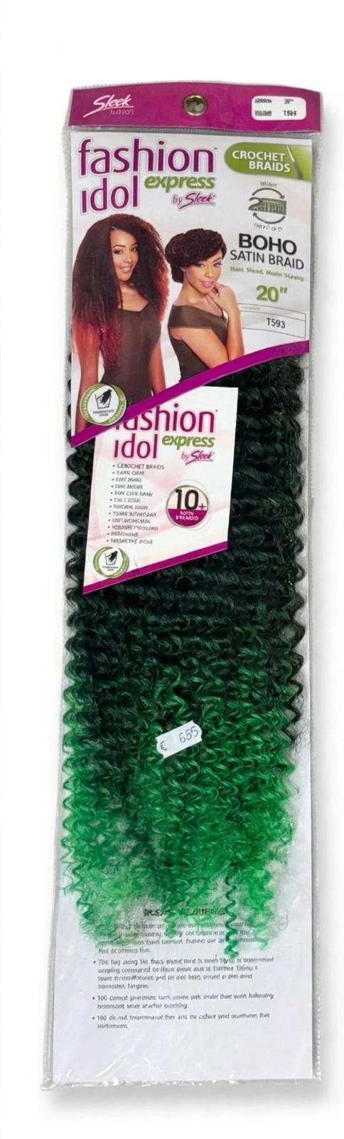 Fashion Idol Express by Sleek – Boho Satin Braid Crochet Braids T593 OFERTA