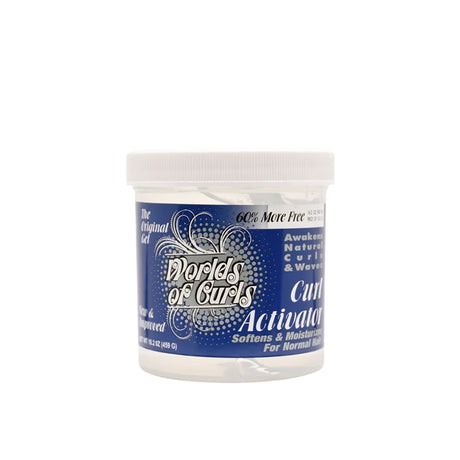 Worlds of Curls - Original Gel Curl Activator for Normal Hair - 907gm - Cosmetics Afro Latino