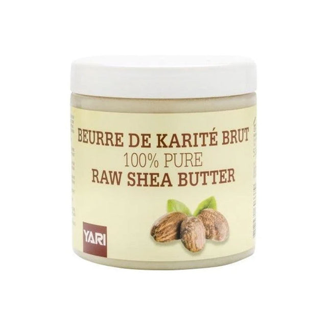Yari - Manteca de karité cruda 100% pura -100% Pure Raw Shea Butter - 500ml - Cosmetics Afro Latino
