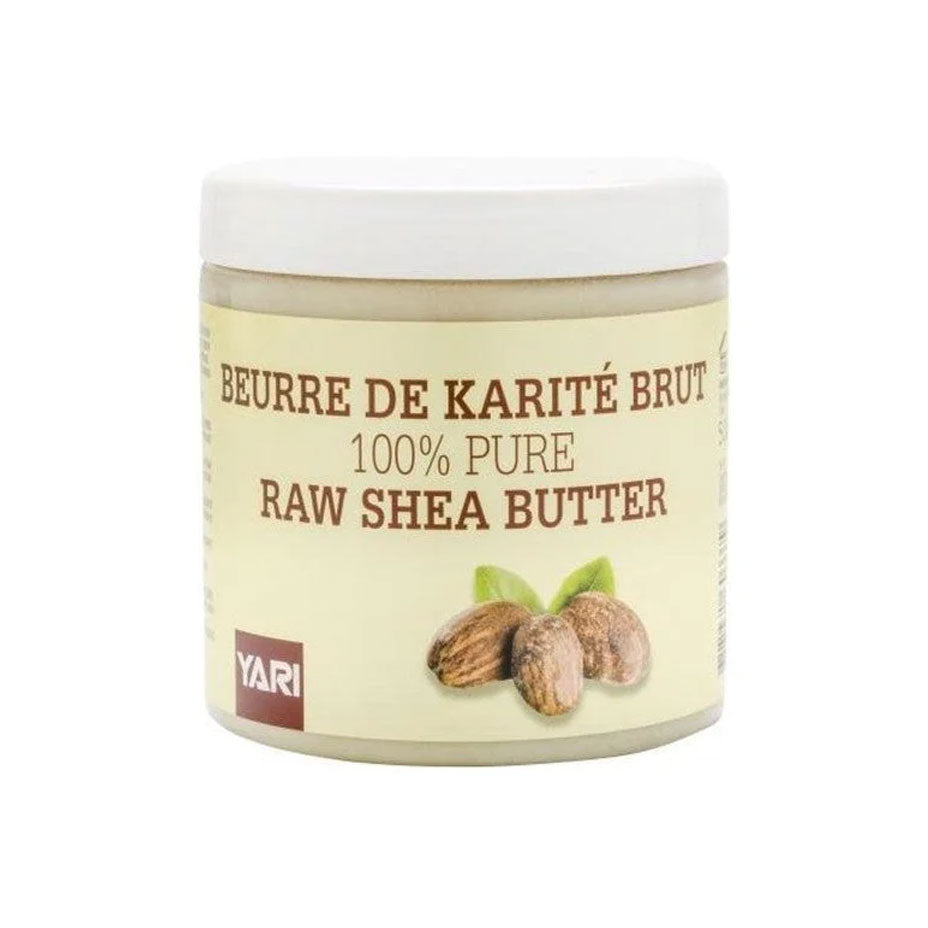 Yari - Manteca de karité cruda 100% pura -100% Pure Raw Shea Butter - 500ml - Cosmetics Afro Latino