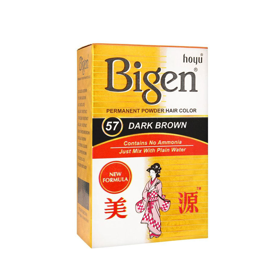 Bigen - Polvo Permanente Color De Cabello - 6g - Cosmetics Afro Latino