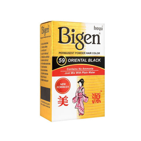 Bigen - Polvo Permanente Color De Cabello - 6g - Cosmetics Afro Latino
