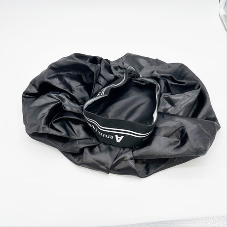 Gorro De Satén (Plata + Negro + Moeado ) - Cosmetics Afro Latino