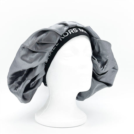 Gorro De Satén (Plata + Negro + Moeado ) - Cosmetics Afro Latino