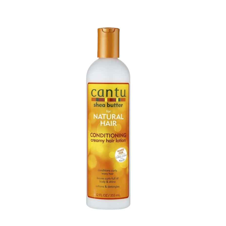 Cantu - Loción Cremosa Para El Cabello - Conditioning Creamy Hair Lotion - With Shea Butter for Natural Hair - 355ml