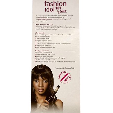 SLEEK -101 HOT YAKI WAVE - 20" - Extensión de Pelo - Cosmetics Afro Latino