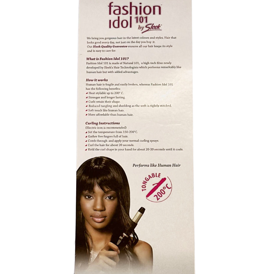 SLEEK -101 HOT YAKI WAVE - 20" - Extensión de Pelo - Cosmetics Afro Latino
