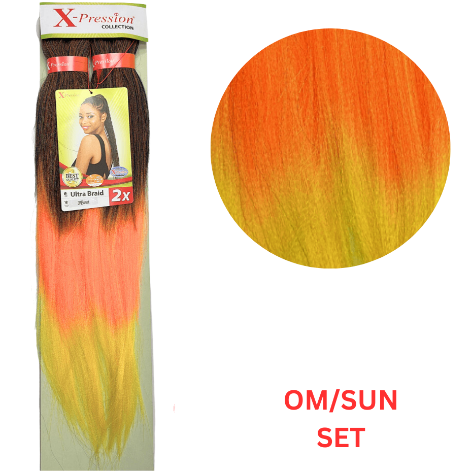 Pre Peigne - Trenzas Sintéticas - X-pression 2x Pre-estiradas - Cosmetics Afro Latino